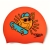 JUNIOR SILICONE SLOGAN PRT CAP JU/JF/JM ORANGE